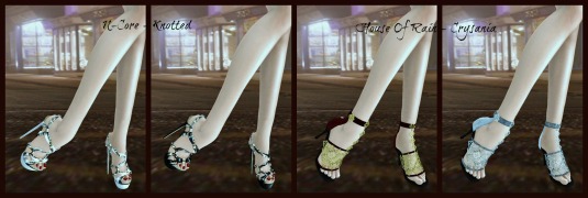 March 21Shoe-House of Rain - Crysania Sandals & N-Core - Knotted
